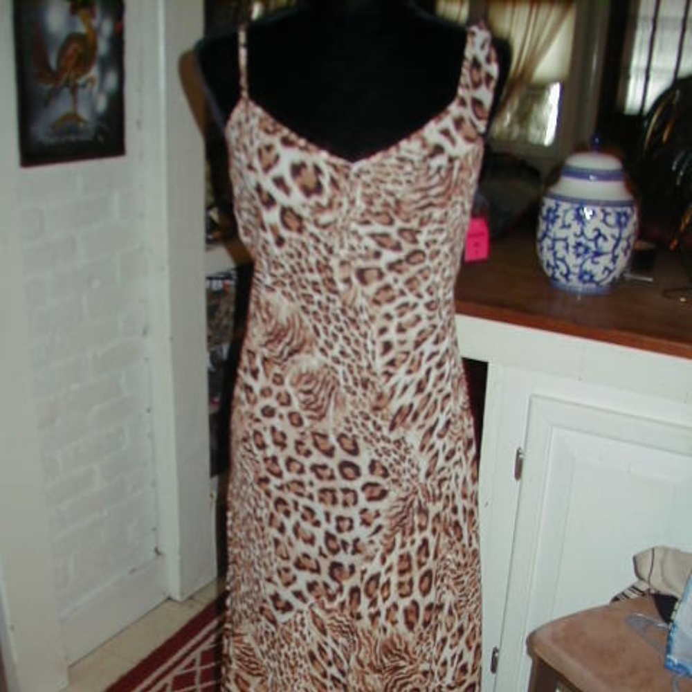 Spaghetti Strap Animal Print VERY SEXY!